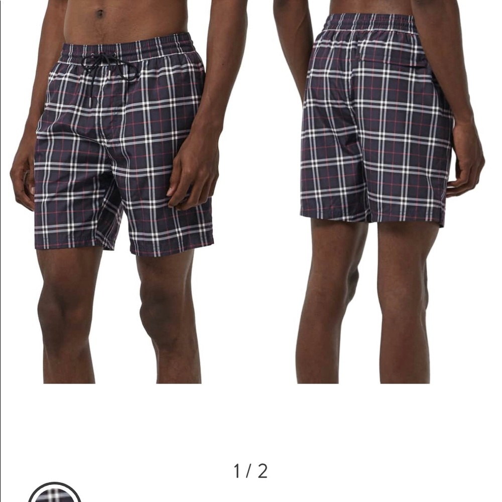 Burberry swim trunks
